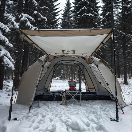 Vattentätt Tunnel Tält - Fyra-säsonger