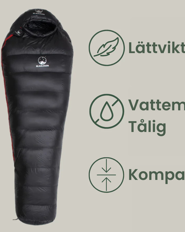 Ultralätt Dunsovsäck 3–4 Säsonger