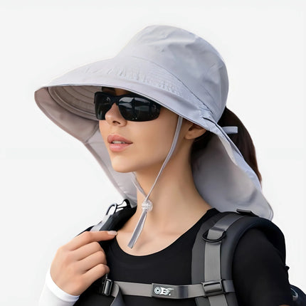 Anti-UV Andningsbar Solhatt Dam