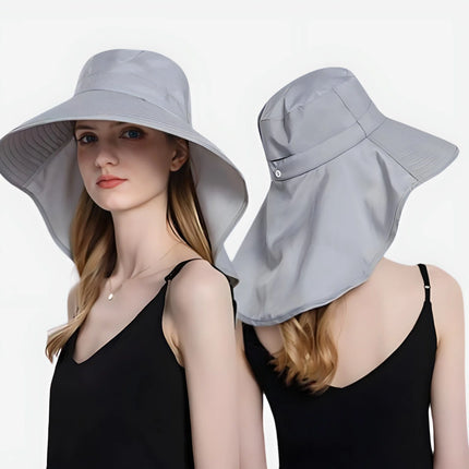 Anti-UV Andningsbar Solhatt Dam